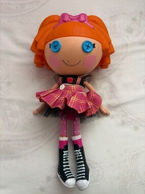Lalaloopsy Orange Hair Pink Dress Doll